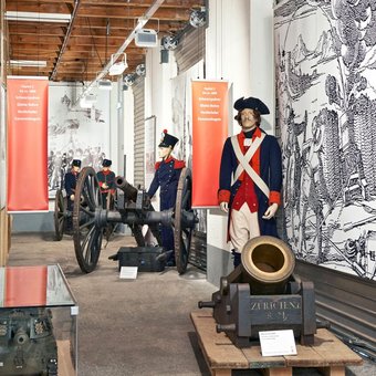 Ausstellung: Artillerie gestern und heute