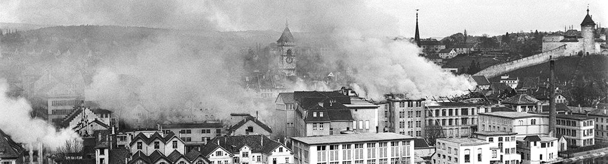 Ausstellung: Bombardierung von Schaffhausen